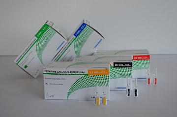 Panpharma launches Heparin calcium onto the French market